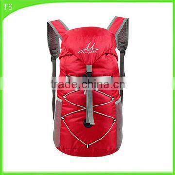 fashion large capacity for nylon hiking backpack bag can be fold