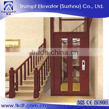 High quality professional traction machine home elevator