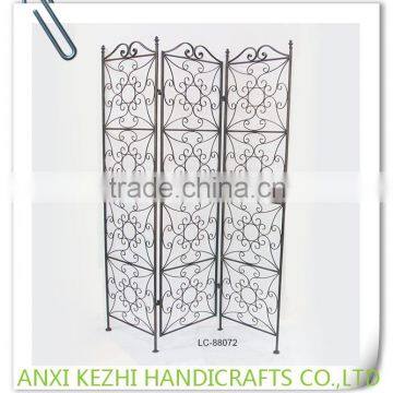 LC-88072 Decorative Metal Art Screen Folding Screen Room Divider