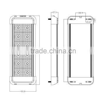 High Power LED Interior Light 12pcs 1W LED Vehicle Indoor Light photo-3