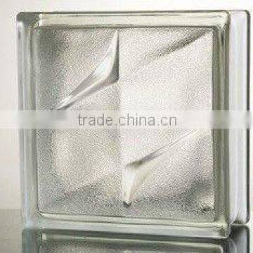 frosted glass block for decoration/clear glass block