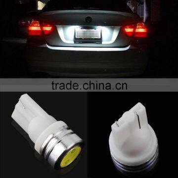 Universal 1W 2X T10 Xenon LED Side Wedge Tail Light Bulb 2825 194 168 W5W auto car led lamp corner parking light ~