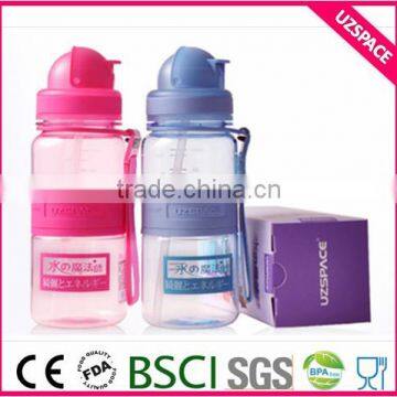 300ml 400ml school drinking LFGB water bottle custom for kids