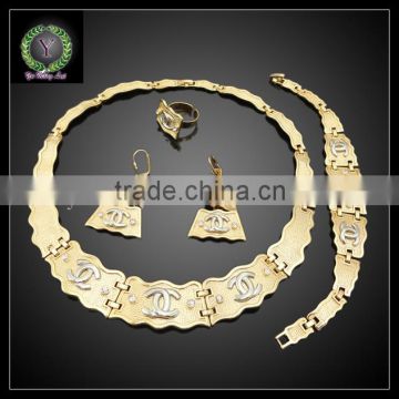 New Arrival 4pcs/set 18K gold plated Jewelry set for woman bag and dress,jewelry set AHK1091                        
                                                                                Supplier's Choice