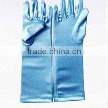 Princess gloves for children Frozen elsa gloves blue elsa crown gloves for girls to cosplay elsa GL5003