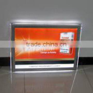 Crystal led advertising light box for advertising/ poster/ picture/ decoration