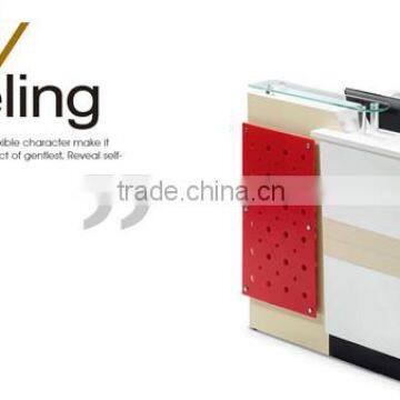 High quality half round reception desk TC-66816