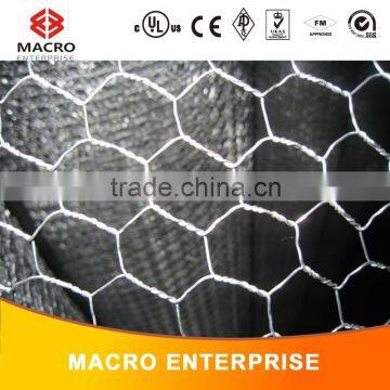 hexagonal galvanized steel twisted wire mesh netting