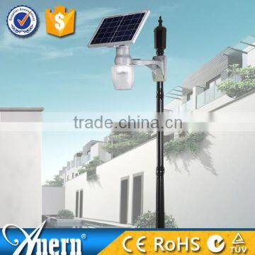 Good price waterproof solar garden light with Light /Remote/Microwave Control