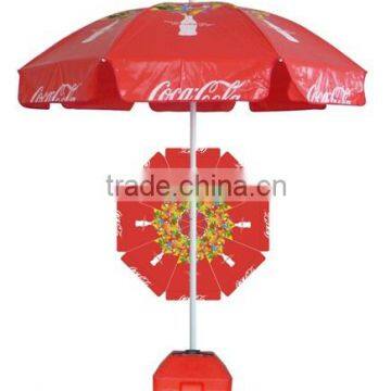 UV protect advertising beach umbrella