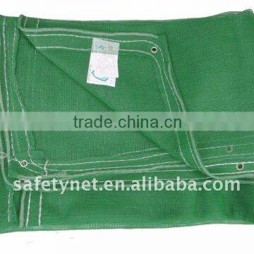 green plastic building scaffolding safety nets