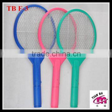 Hot new factory machine 2AA battery bug zapper manufactory battery mosquito racket