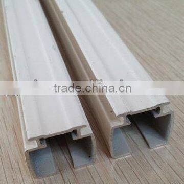 Aluminum alloy profile of sliding curtain track