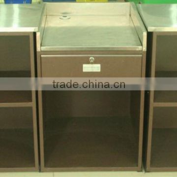 Dachang Manufacturer check counter with supermarket shelf