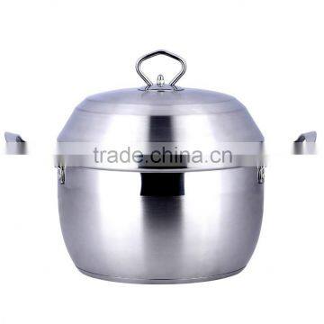 new business idea industrial stainless steel non stick steam stew pots 2015