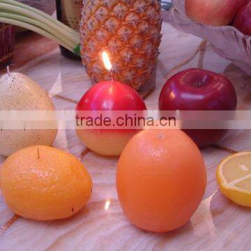 Decorative Candle / Fruit Shape Candle / Embossed Candle