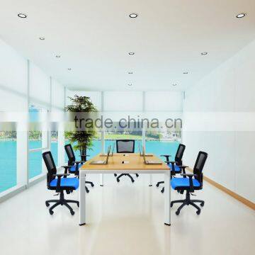 conference modern design, desk, metal wood meeting table