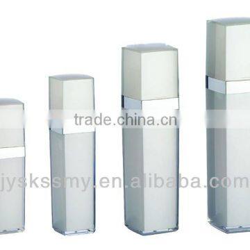 Acrylic Skin Milk Bottle For Cosmetic Packaging