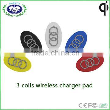 3 Coils Wireless Charger Pad For Samsung, Sony, Blackberry photo-5