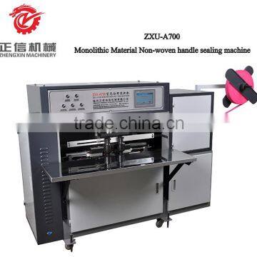 ZXU-A700 Monolithic Material Non-woven bag handle sealing machine forming machine
