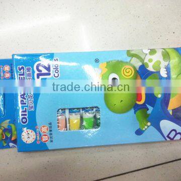 2015 Factory direct sale crayon oil pastel advertisement stationery