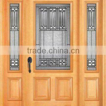 Latest Design Wooden Doors With Side Lites DJ-S9113ST