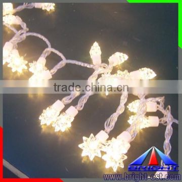 Silicone Snowflake Christmas Lights, Silicone Christmas Lights, String Lights Falling Snow LED Christmas