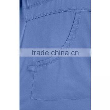 Wholesale OEM Hotsale Fashion Women's Olivia Round Neck Solid Scrub Jacket / Hospital Uniform photo-6