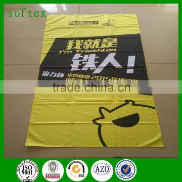 Antibacterial Microfiber Suede Pringting Non-slip Yoga Towel photo-2