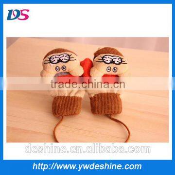 wholesale children with string knit glove ST137