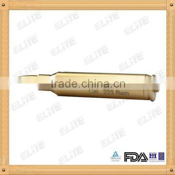 100% brass and gold-plated laser gun bore sight .223