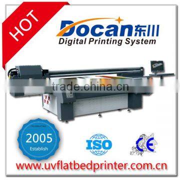 Docan inkjet high speed printers for pvc canvas leather reflective film wallpaper printer M8