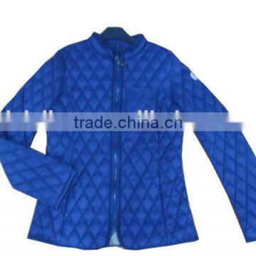 2014 Ladies' quited jacket shishi factory