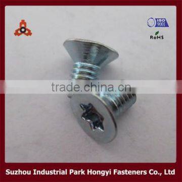 Grade4.8 C1022 Torx Socket Countersunk Flat Head Screw M4X7