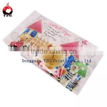 plastic pack cleaning wet wipes for baby