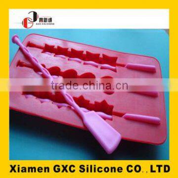 Colorful silicon popsicle mold