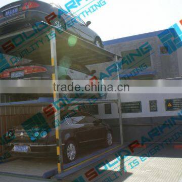 Single Hydraulic Clinder Vertical Car Parking System