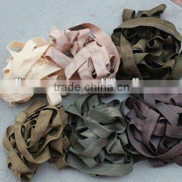 FOE Fold Over Elastic Ribbon for Hair Tie