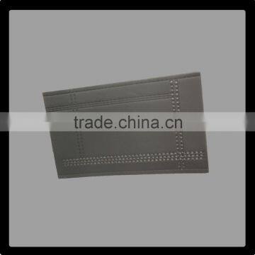 Metal label for leather/jeans leather label
