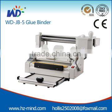 Glue Binder For Hard Cover Desktop Hot Glue binding machine (WD-JB-5)