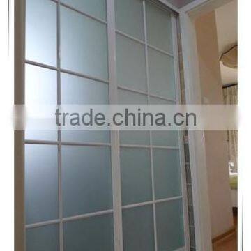 Fashion Patterns Price of Aluminum Sliding Door With Grill Design in High Quality photo-4