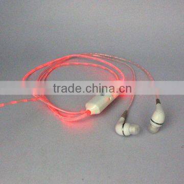 2014 fancy lighting earphone