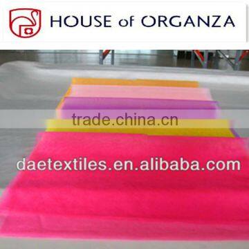 2014High Quality Multicolor Organza Sheets Wholesale