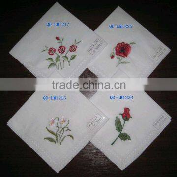 Best Selling Products embroidered handkerchief