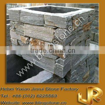 cultured stone veneer pillars for decoration