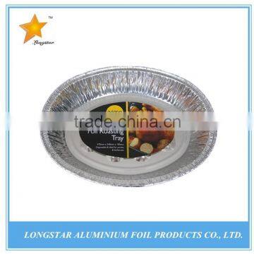 food grade disposable aluminium foil trays turkey pan China manufacture