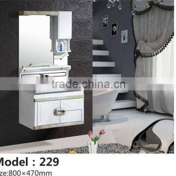 Popular White PVC Bathroom Cabinet(WMD-229)