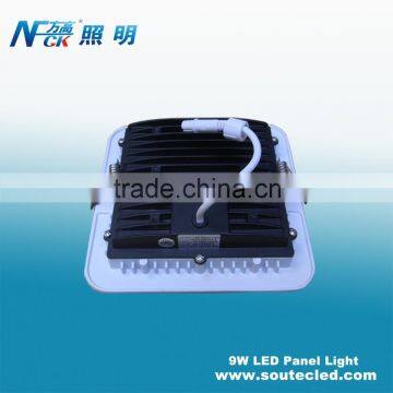 Hot Led Flat Panel Lighting 9 Watt Square Shenzhen Led Panel Light High Power Cheap Led Panel