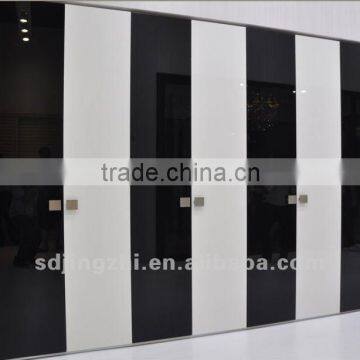 Modern black& white acrylic wardrobe