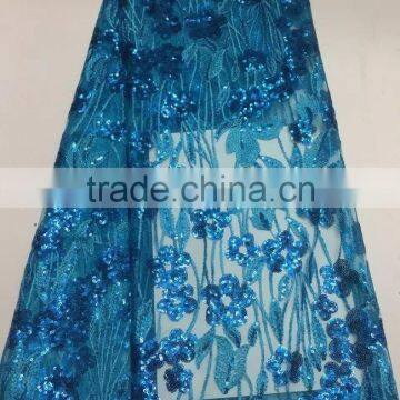 CL60070 Top Grade Quality Fashionable Net Emboridery Lace With Sequins,french Lace Fabric Dress Fabric photo-6